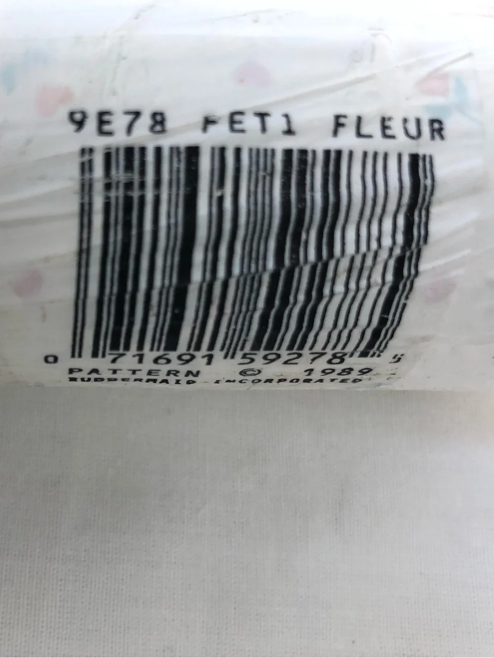 Vtg 1989 Sealed Petite Floral Con-Tact Shelf Drawer Adhesive Jumbo 8 Yard Roll